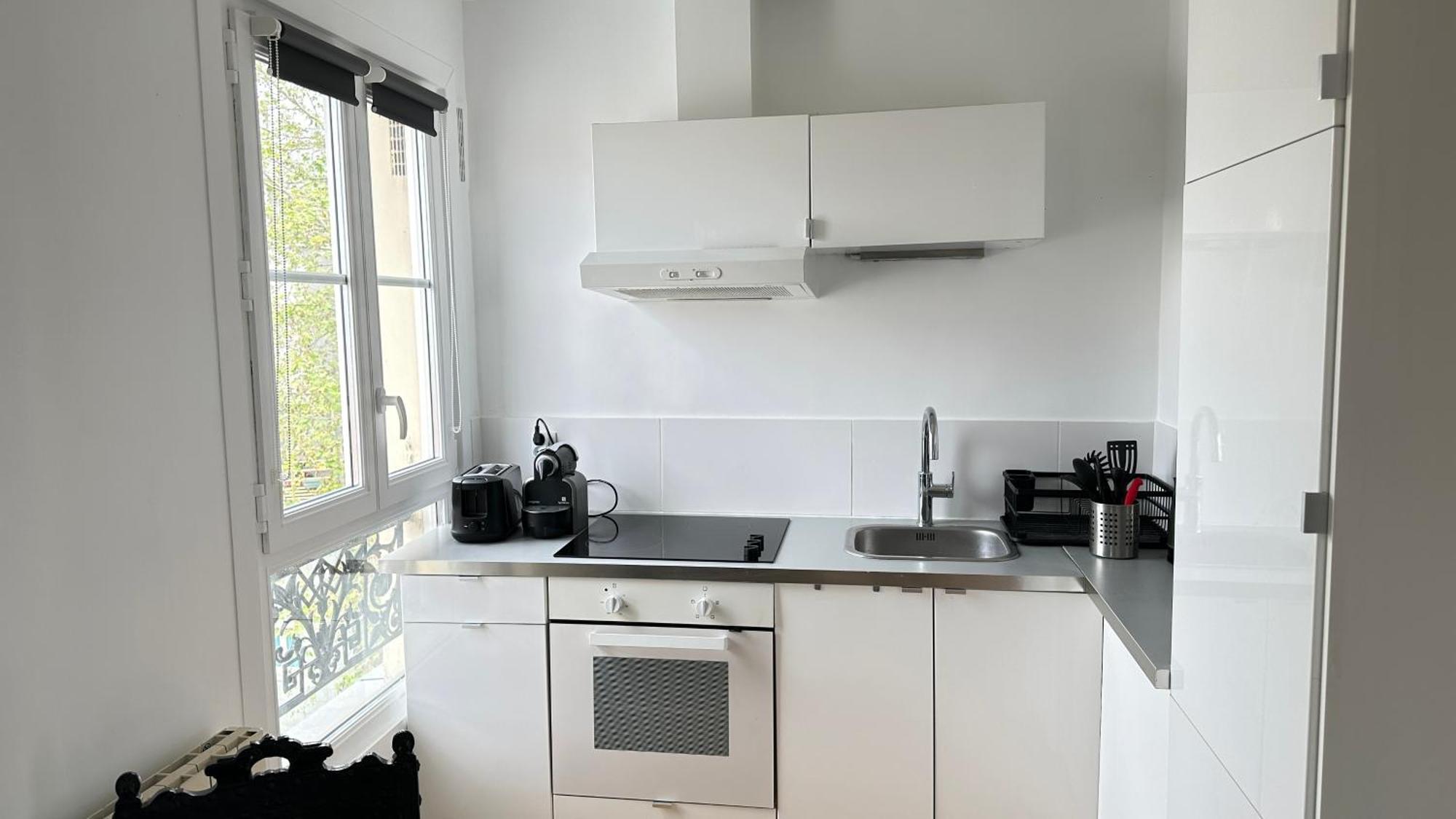 Charmant Studio Au Coeur Du 18E Lejlighed Paris Eksteriør billede
