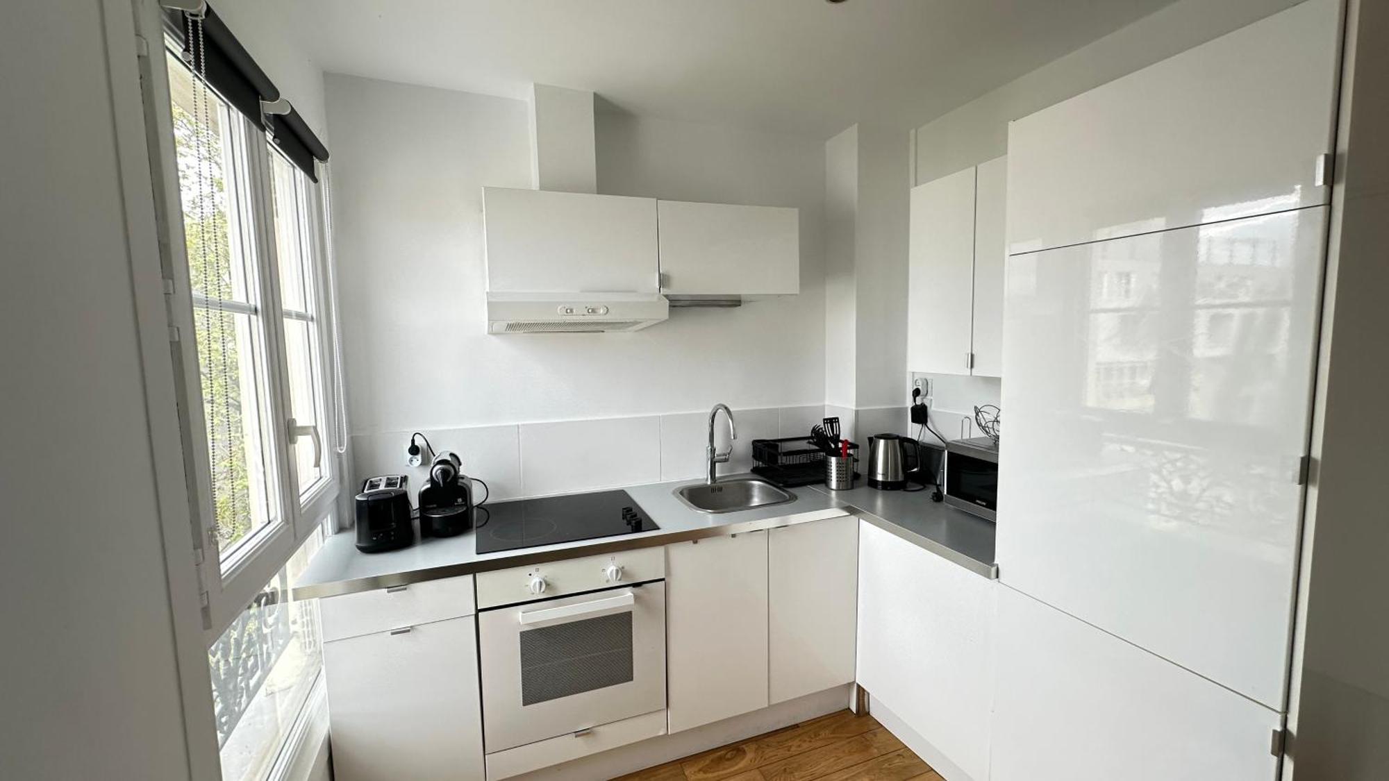Charmant Studio Au Coeur Du 18E Lejlighed Paris Eksteriør billede